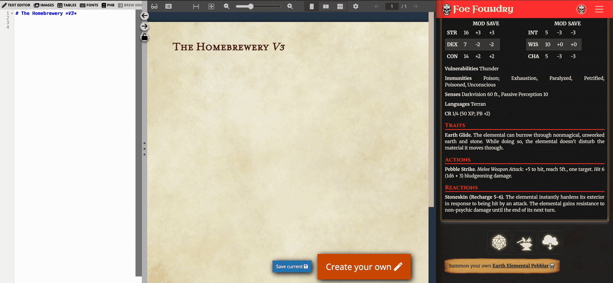 Export to Markdown Example